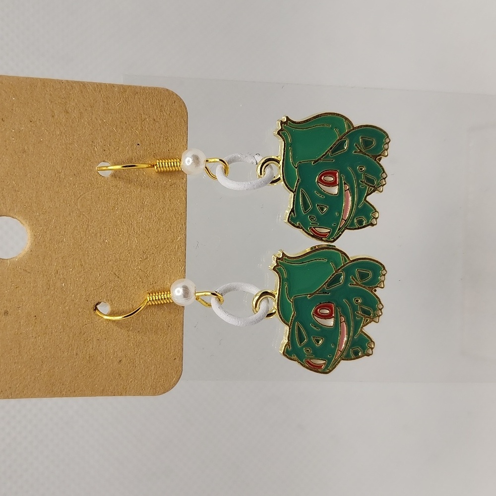 Bulbasaur Pokémon Earrings